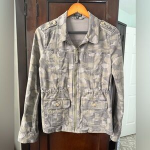 Express Camouflage Utility Jacket, Small